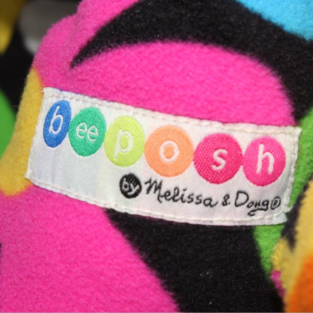 Melissa & Doug Bloomer Dog Stuffed Animal Beeposh Plush Daisy Floral Pattern 12" - Picture 3 of 5